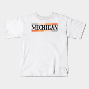 MICHIGAN ART Kids T-Shirt